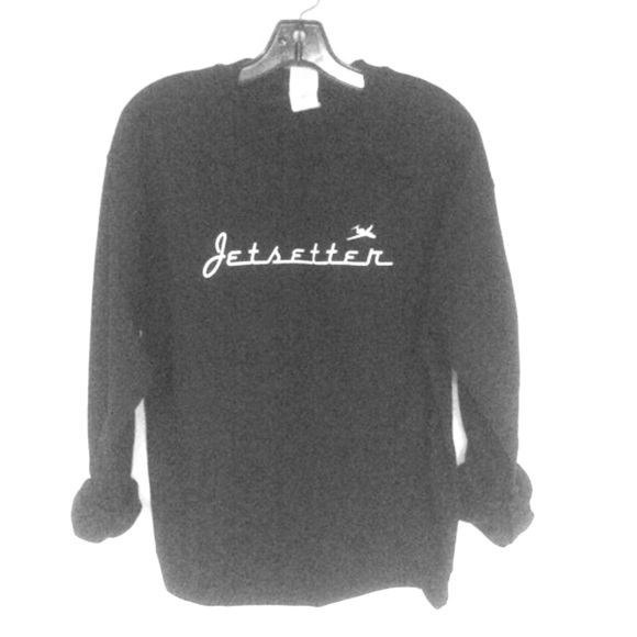 Tops - Jetsetter black sweatshirt